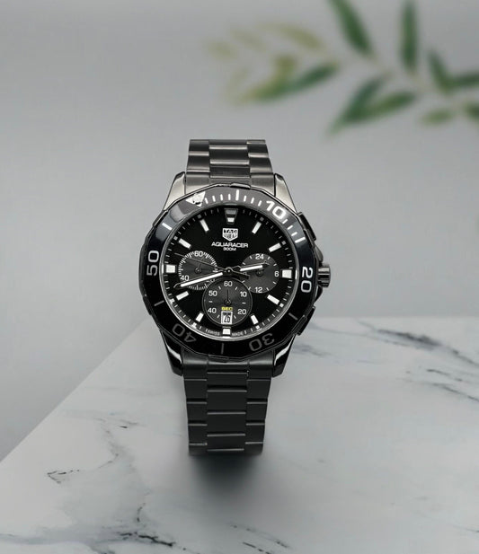 Tag heuer Aquaracer Chrono with Rotating Bezel Watch Store India