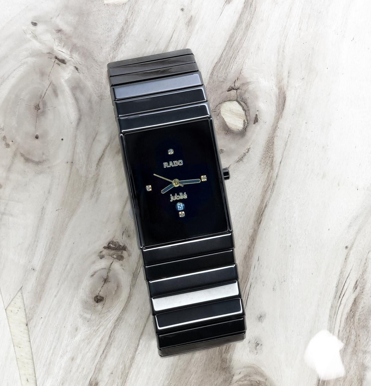 Rado jubli black ciramic Watch Store India