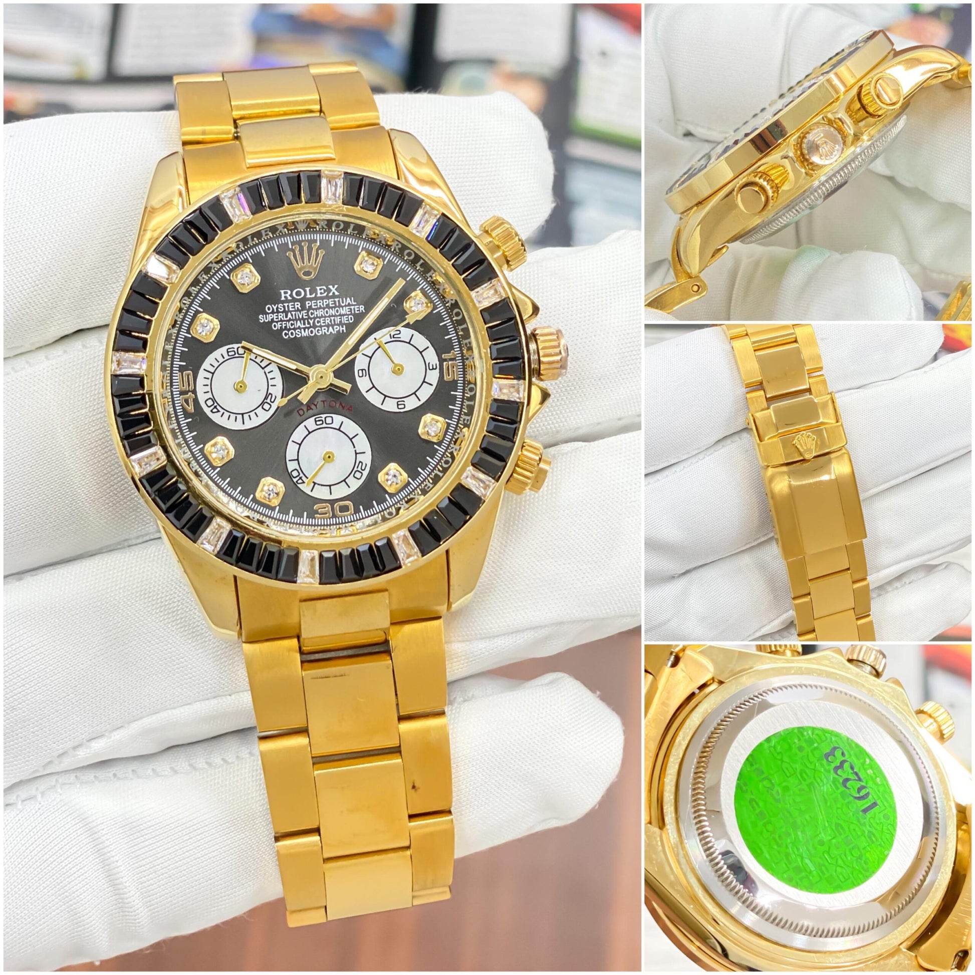 Rolex Rainbow Blackdial Watch Store India