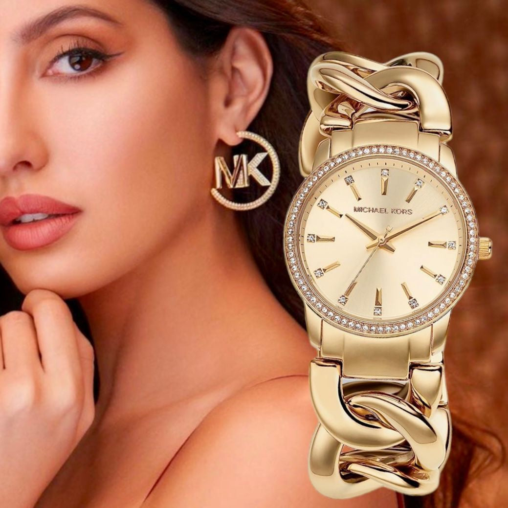 MICHAEL KORS Gold Bracelet Watch Store India