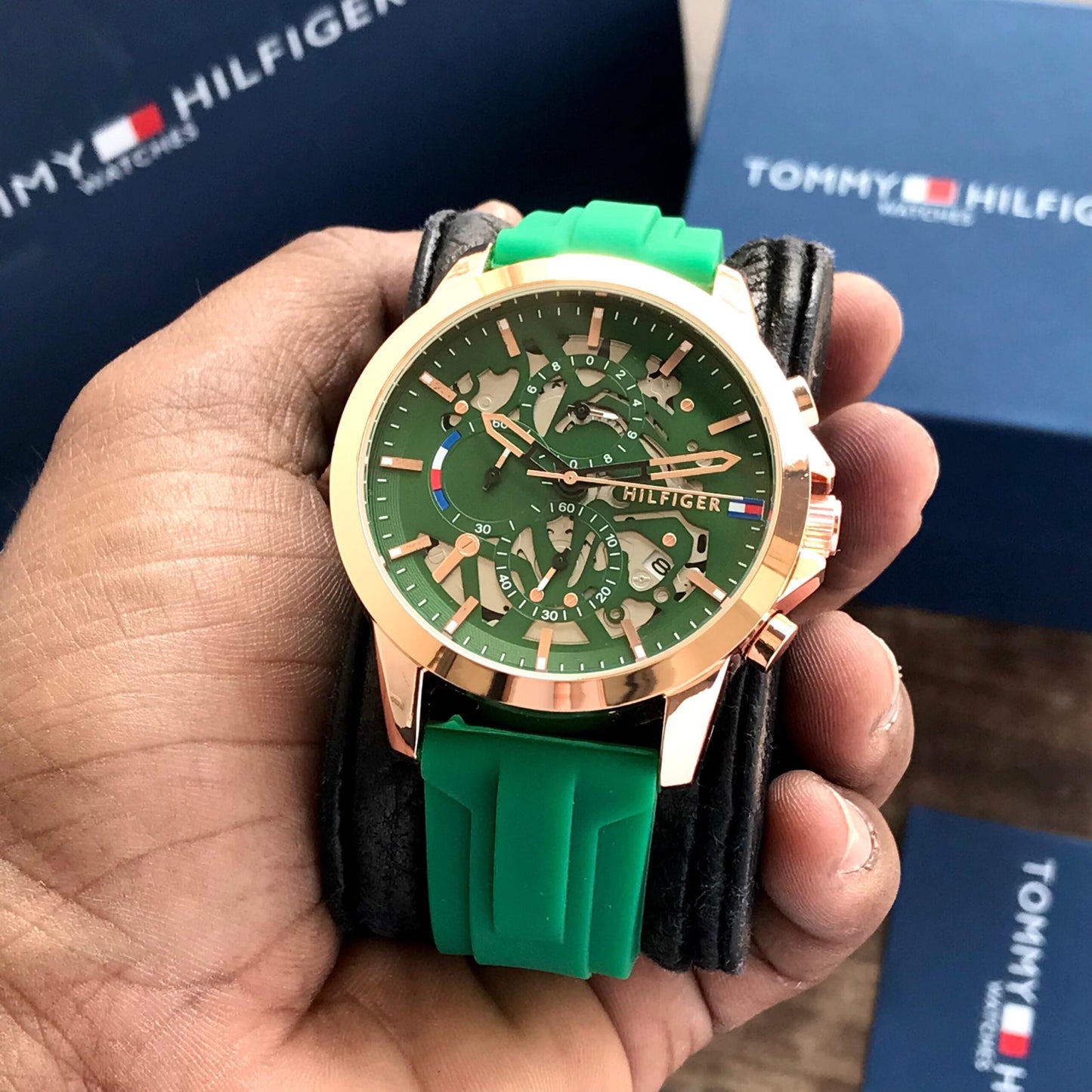 Tommy Hilfiger Quartz Machinery Watch Store India