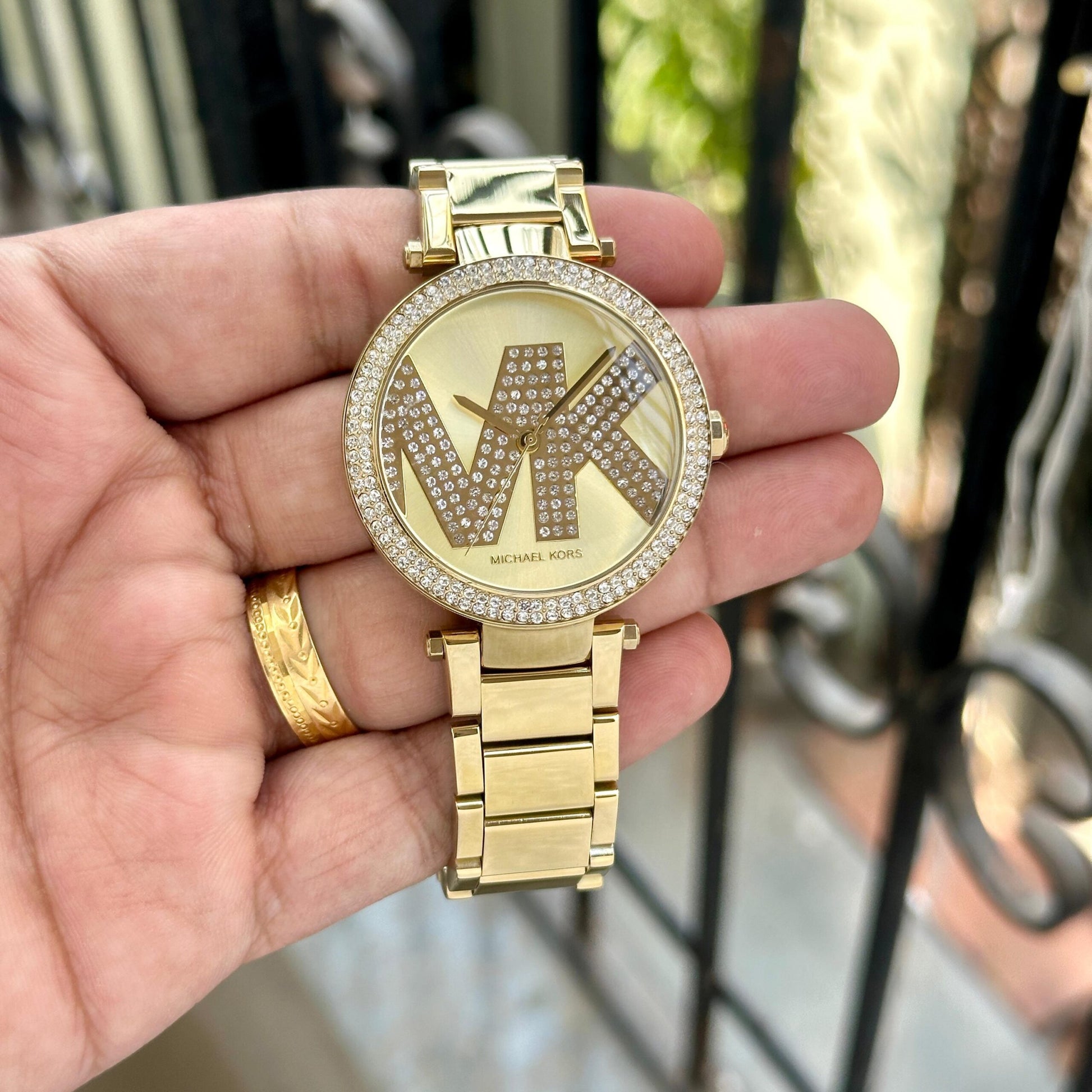 Michael Kors MK6659 Gold-Tone Watch Store India