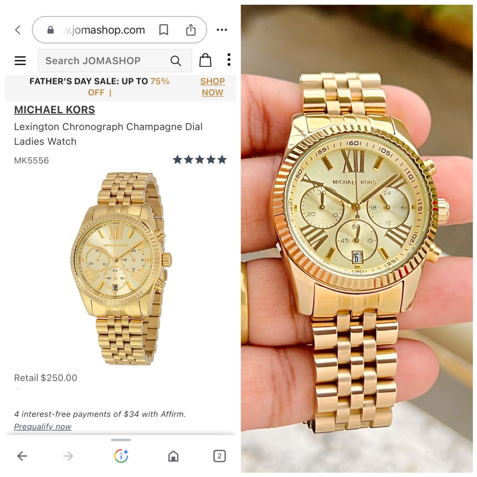 Michael Kors LEXINGTON MK5556 Watch Store India