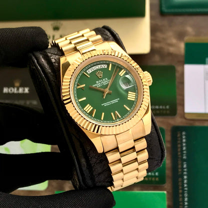 Rolex Day-Date Green Dial Watch Store India