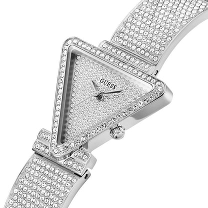 Guess Silver Fancy Bracelet Watch Store India