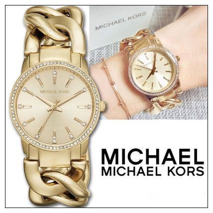 MICHAEL KORS Gold Bracelet Watch Store India