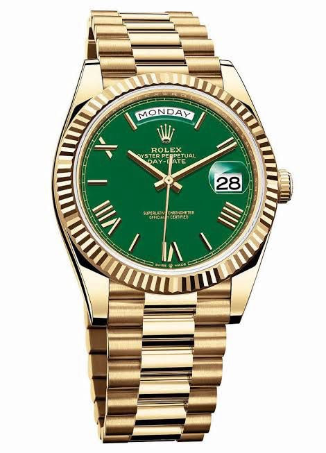 Rolex Day-Date Green Dial Watch Store India