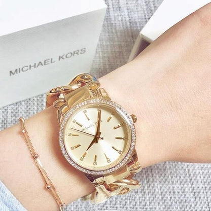 MICHAEL KORS Gold Bracelet Watch Store India