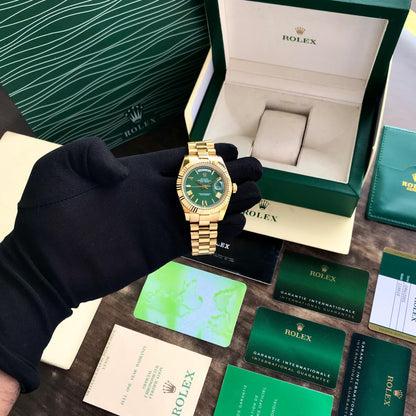 Rolex Day-Date Green Dial Watch Store India