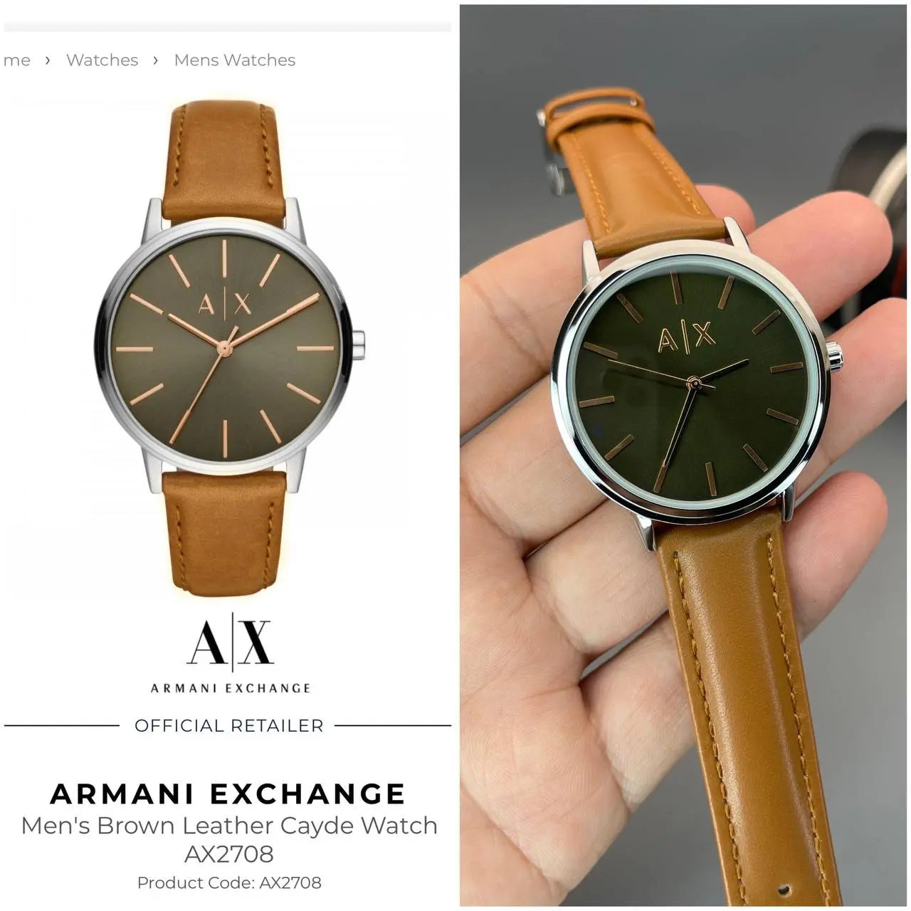 Armani Exchange Ar Watch Store India