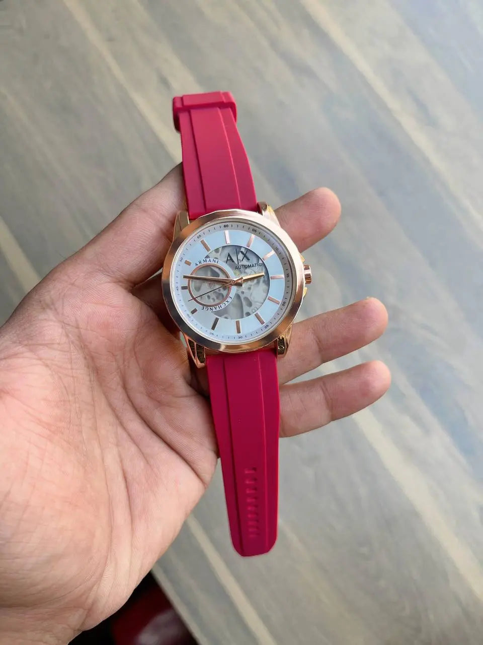 Armani Exchange Full Rose Gold Watch Store India