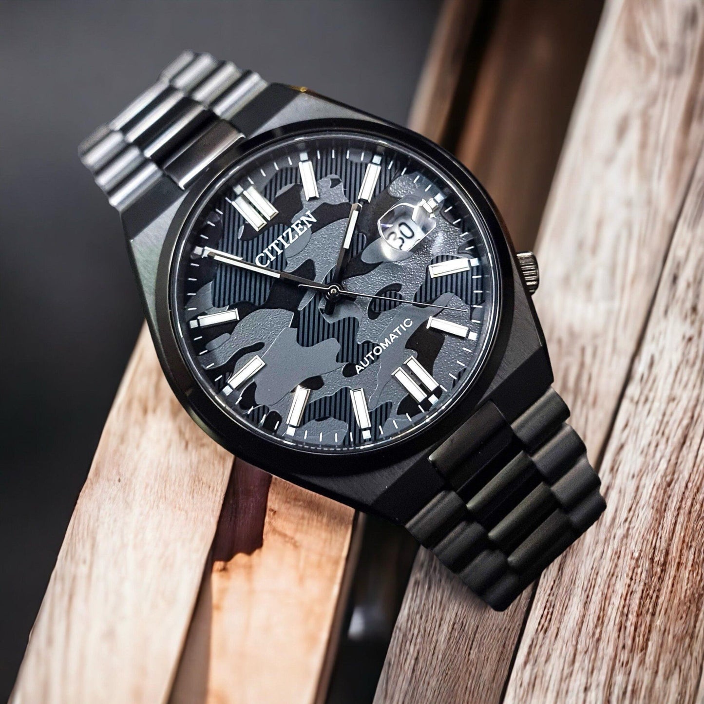 Citizen Quartz All Black Watch Store India