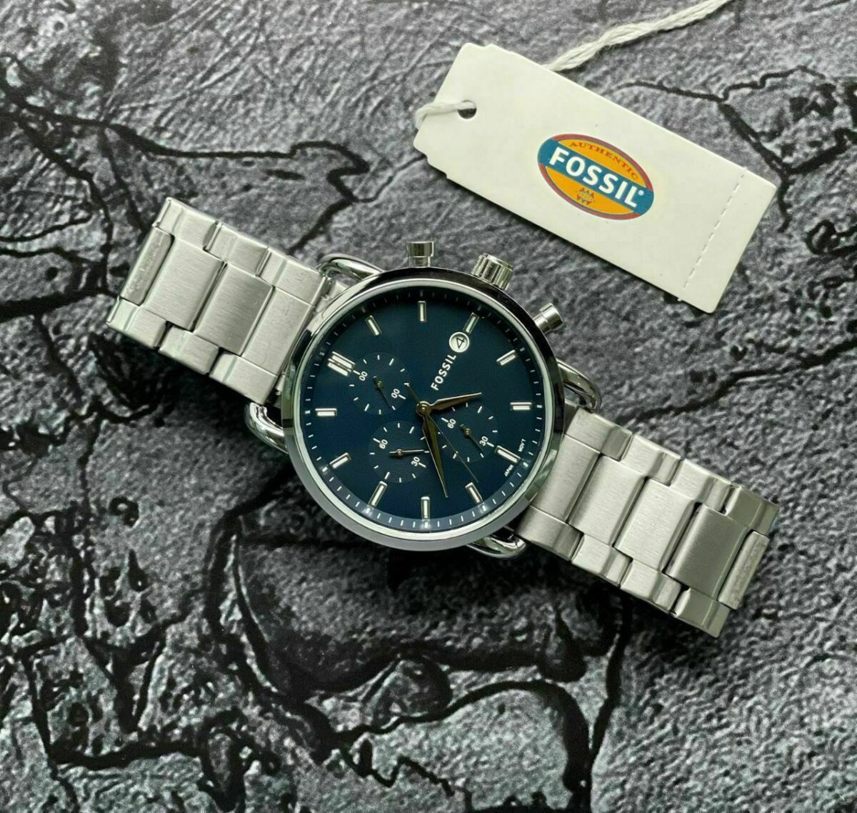 Fossil FS Silver Watch Store India