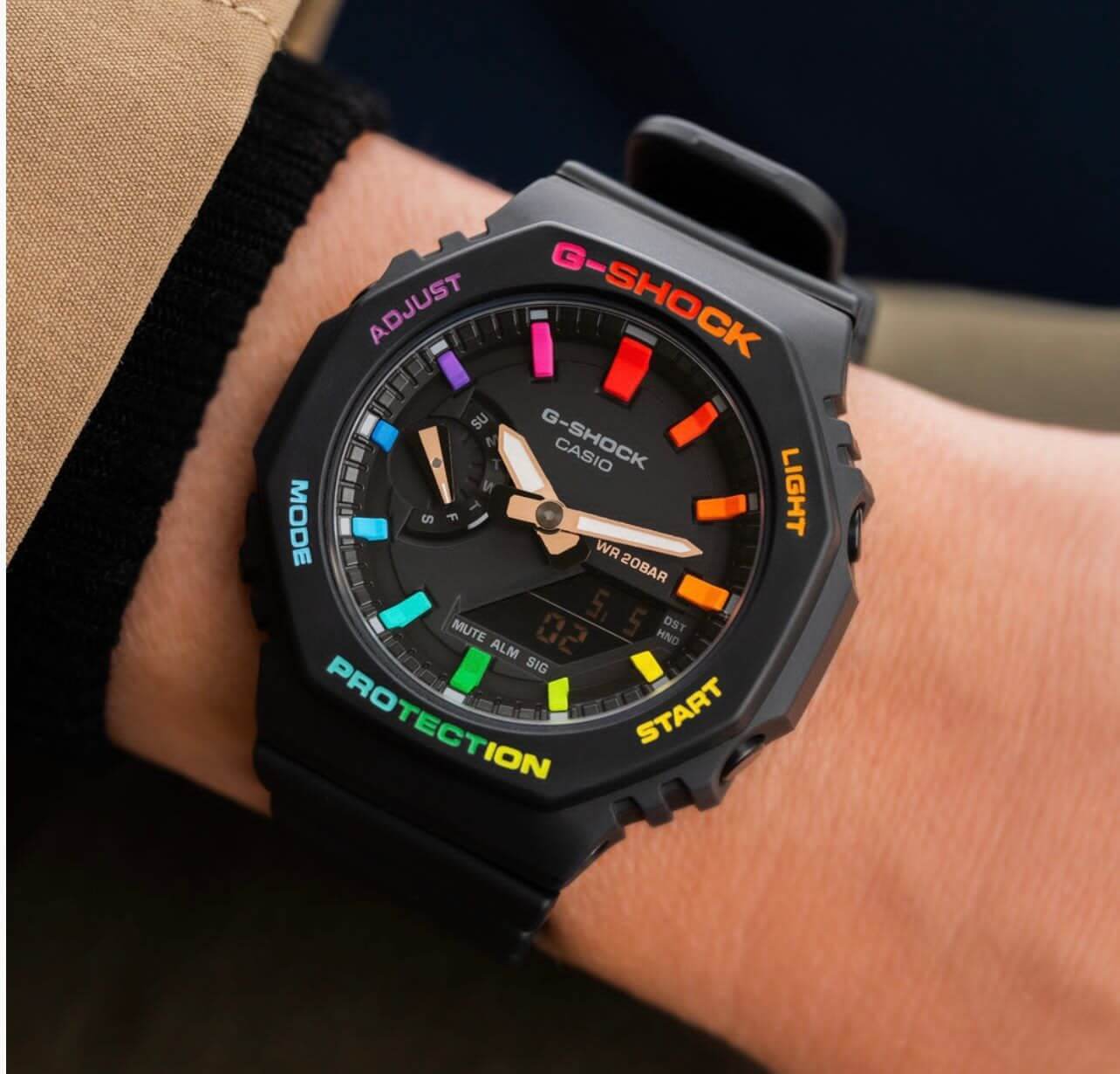 G-Shock GA-2100 Rainbow Edition Watch Store India