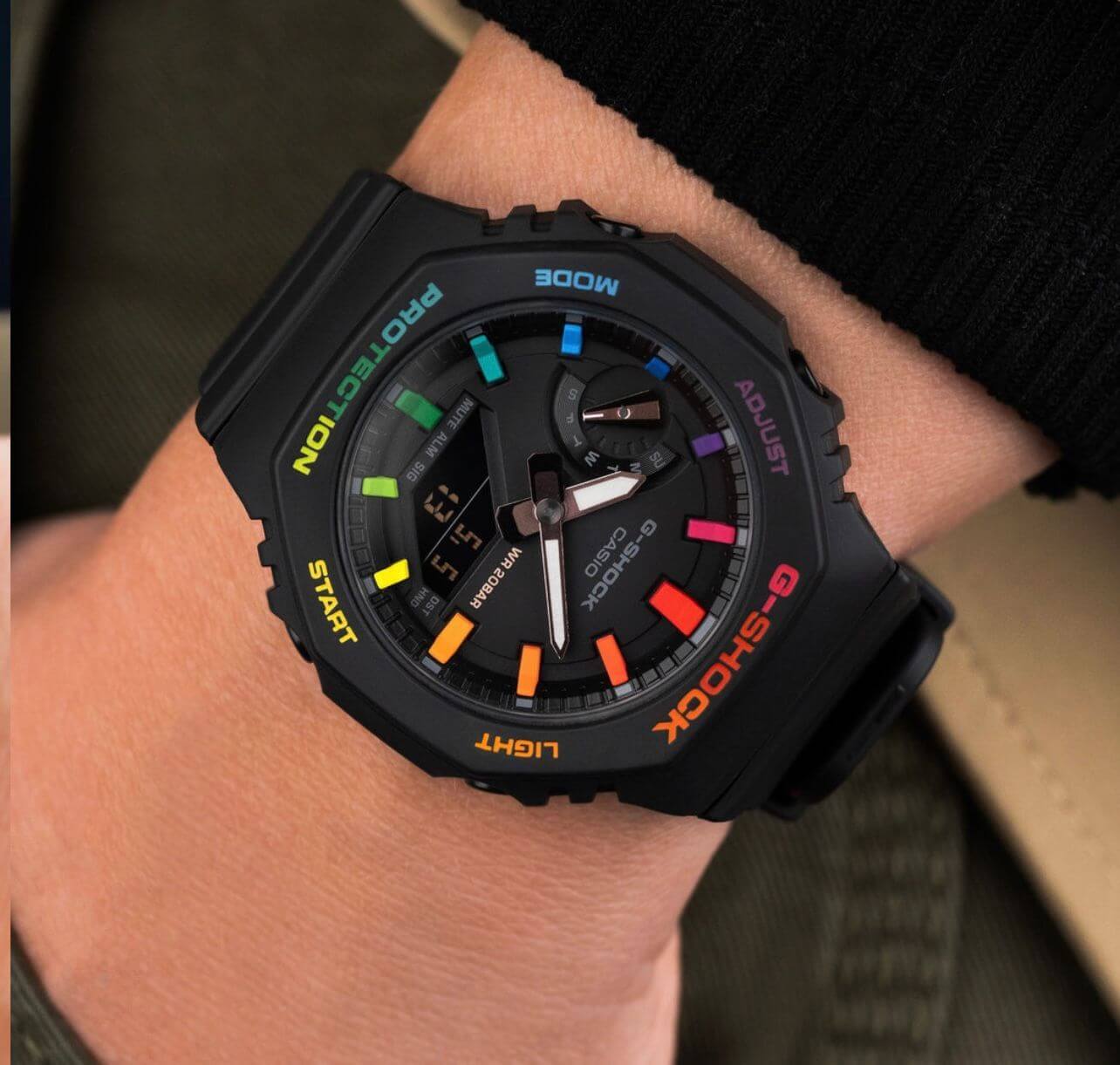 G-Shock GA-2100 Rainbow Edition Watch Store India