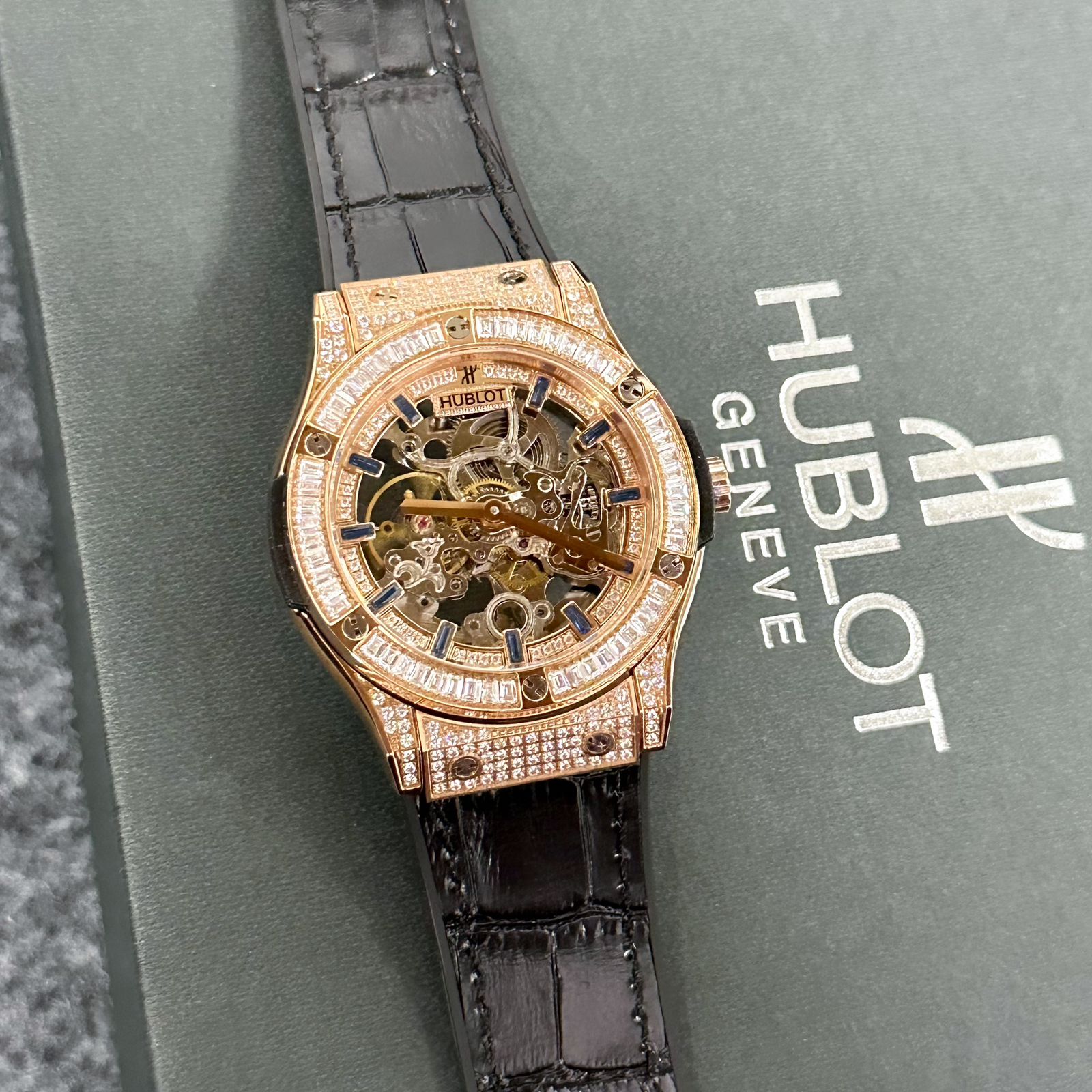 Hublot Classic Fusion Skeleton Watch Store India