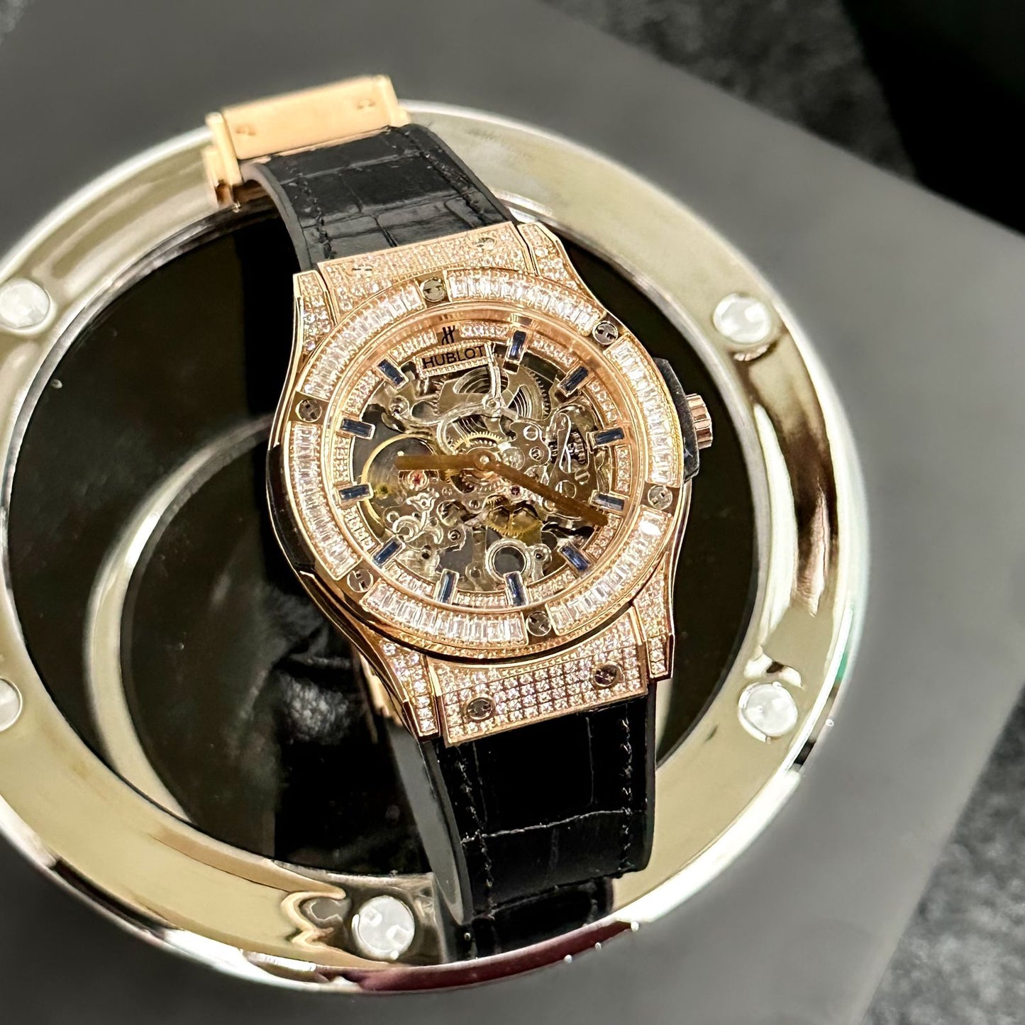 Hublot Classic Fusion Skeleton Watch Store India