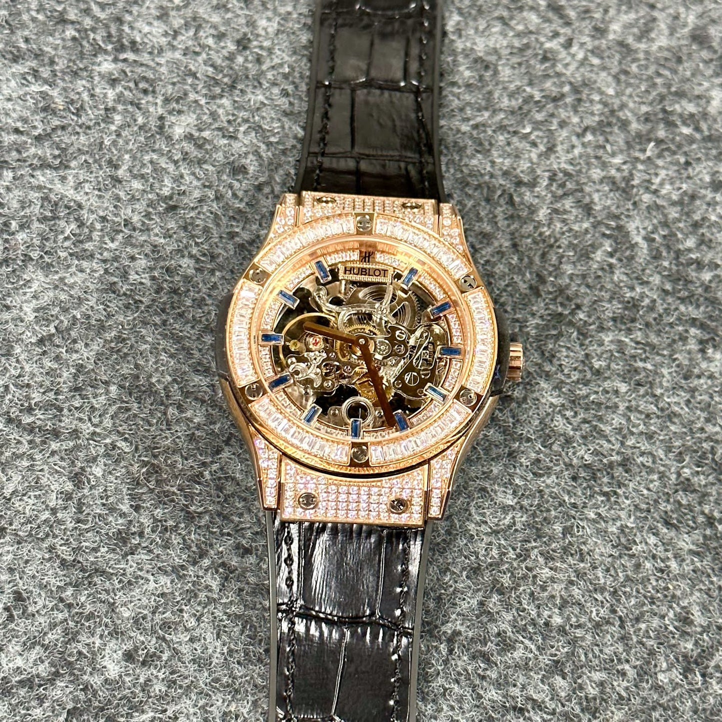 Hublot Classic Fusion Skeleton Watch Store India