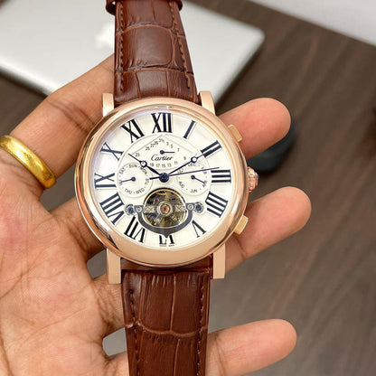 Cartier Automatic Tourbillon Machinery Watch Store India