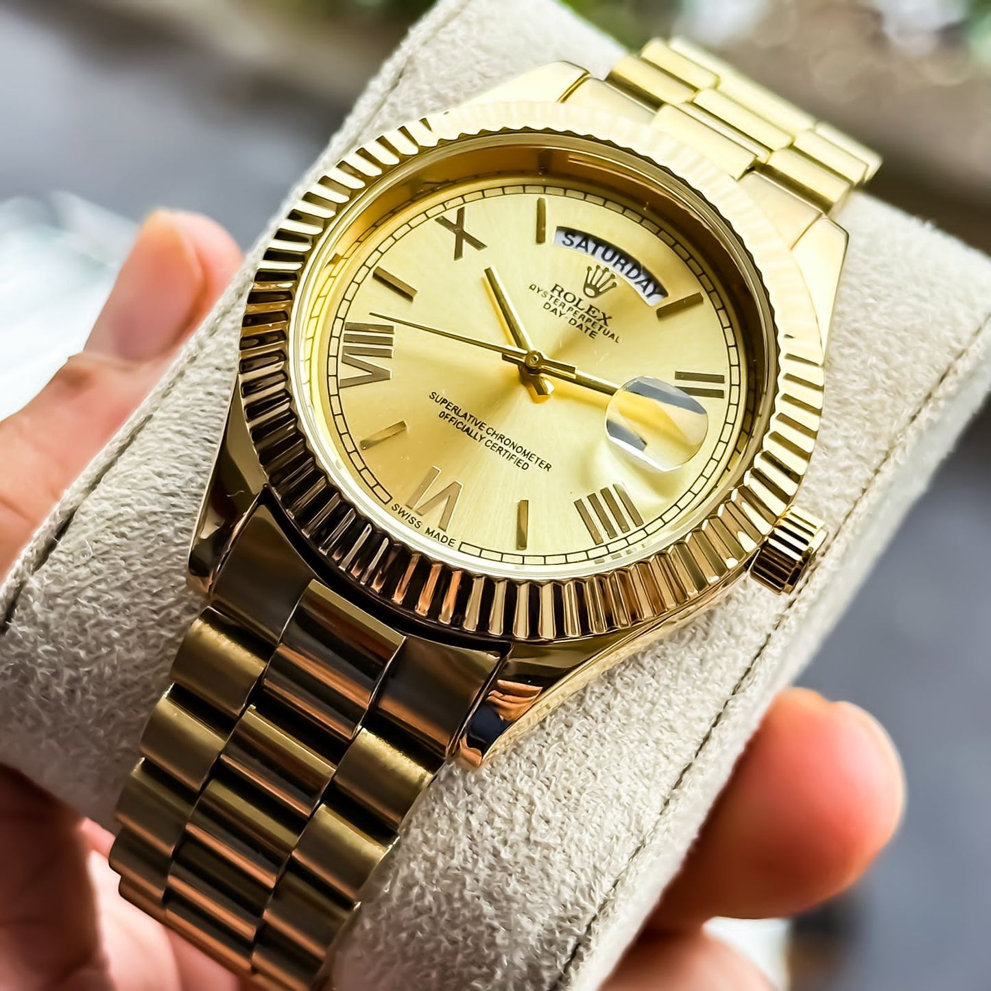 Rolex Day-Date Gold Watch Store India