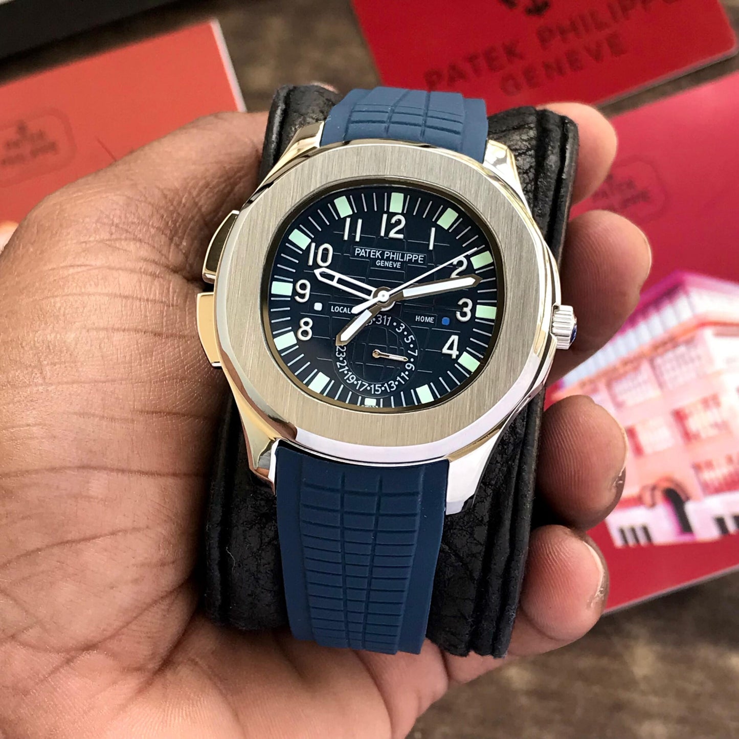 Patek Philippe Nautilus Blue Automatic Watch Store India