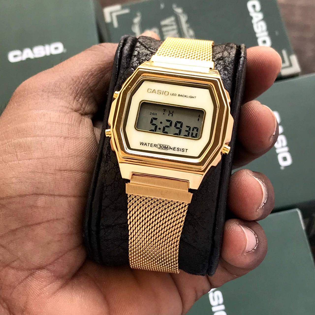 Casio Unisex A1000MG-9EF Watch Store India