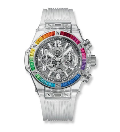 Hublot Big Bang Transparent Unico Sapphire Rainbow Watch Store India