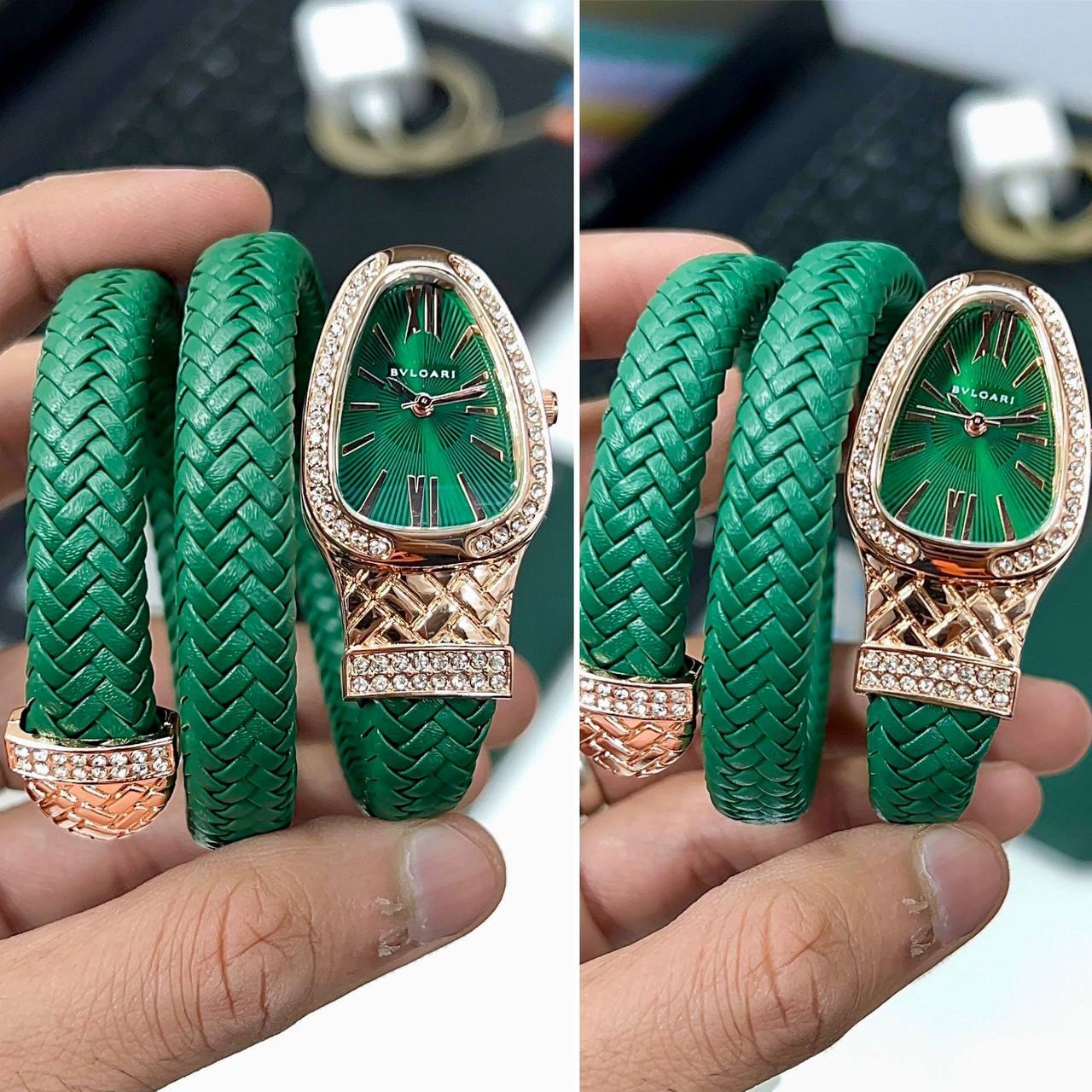 BVLGARI Serpenti Ever Emerald Green Watch Store India