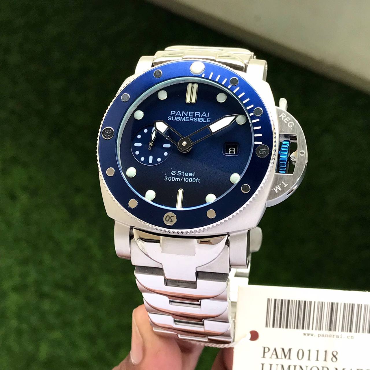 Luminor Panerai Submersible Blu Notte Watch Store India