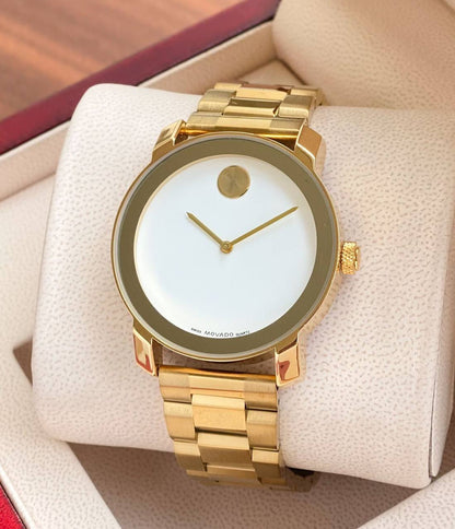 MOVADO 42mm Gold Watch Store India