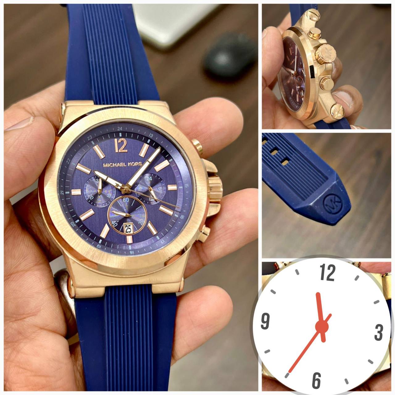 Michael Kors MK8152 (Dylan Blue ) Watch Store India