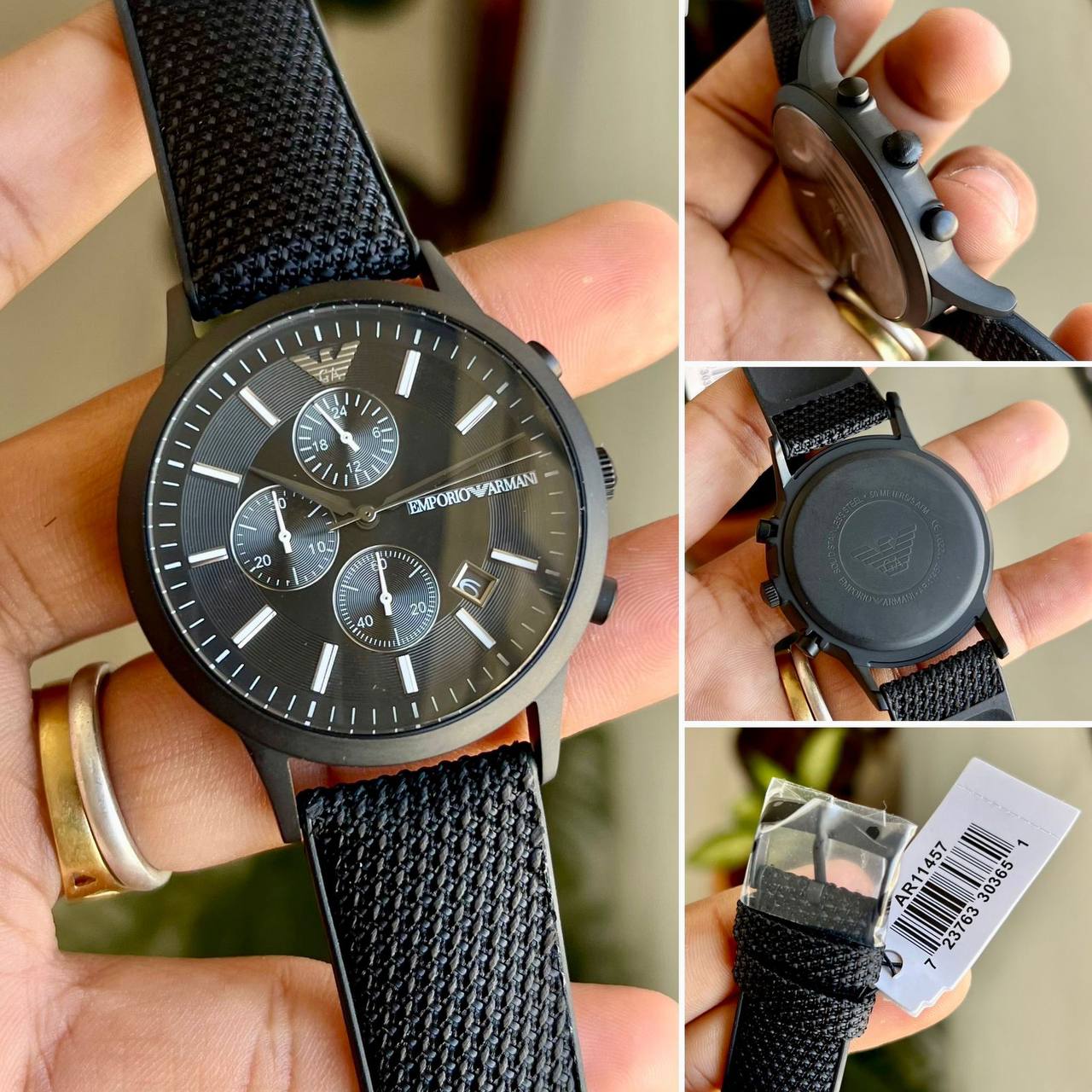 Emporio Armani AR11457 CZARNY Watch Store India