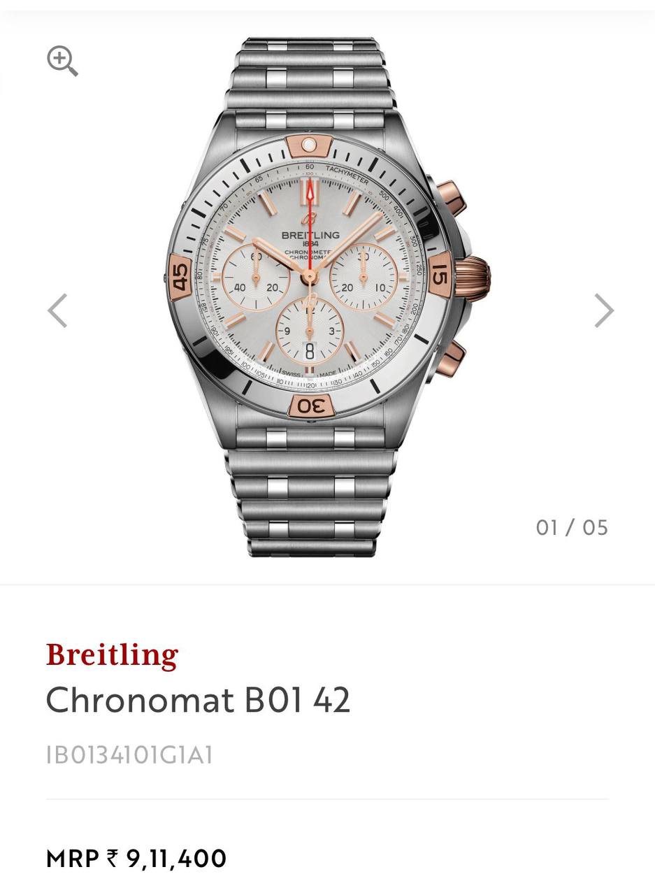 BREITLING CHRONOMAT Watch Store India