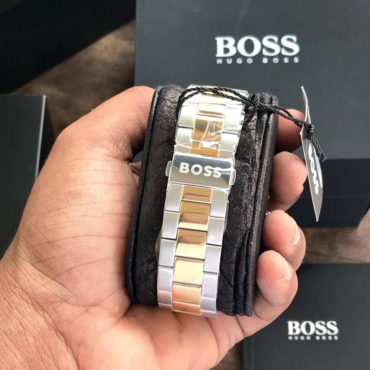 Hugo Boss Steel Multi-Function Watch Store India