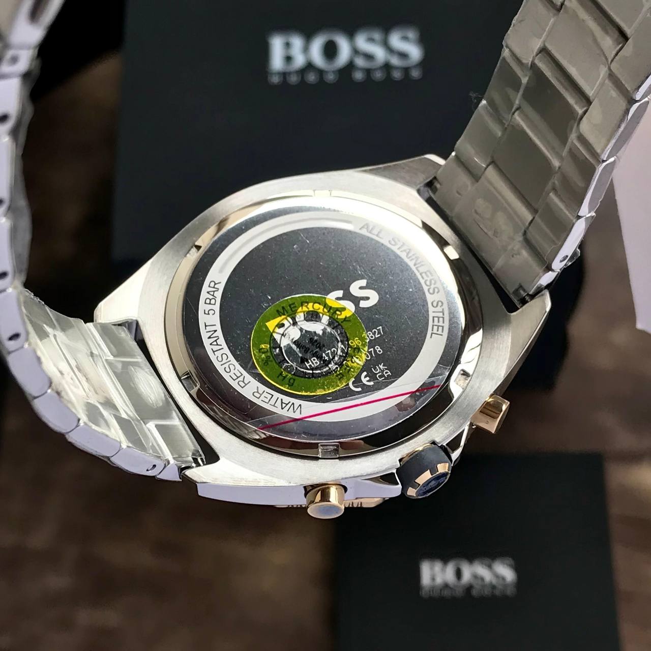 Hugo Boss Steel Multi-Function Watch Store India