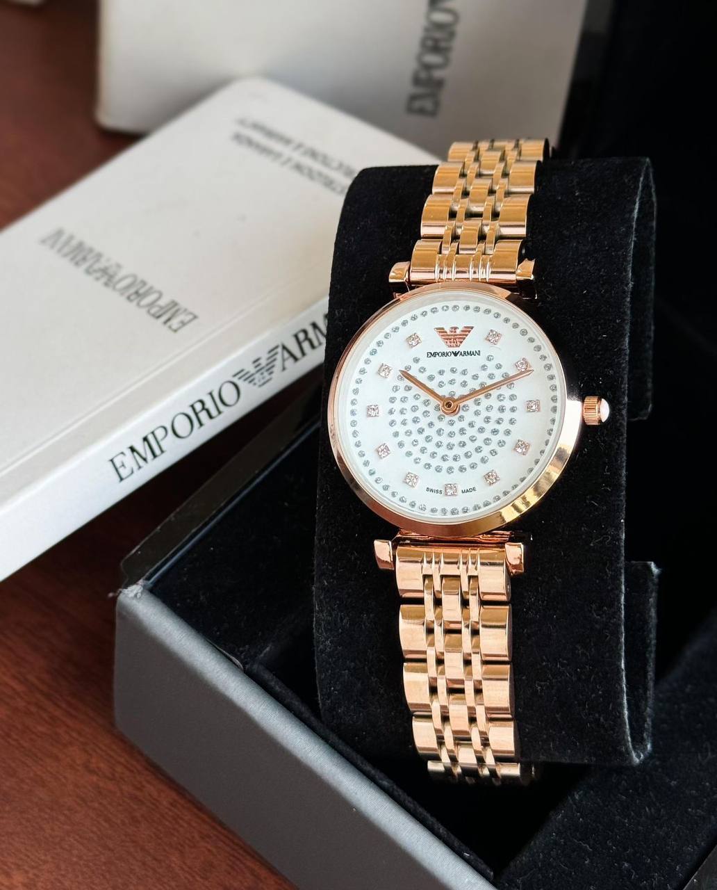 Emporio Armani Rosegold Watch Store India