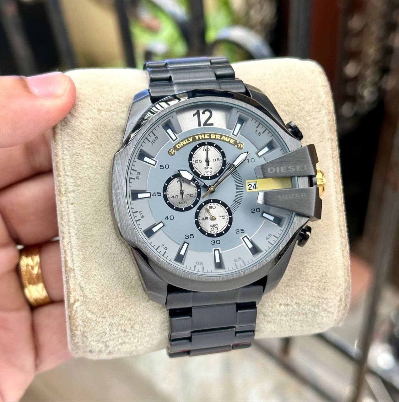 Diesel 10 BAR Mega Chief Watch Store India