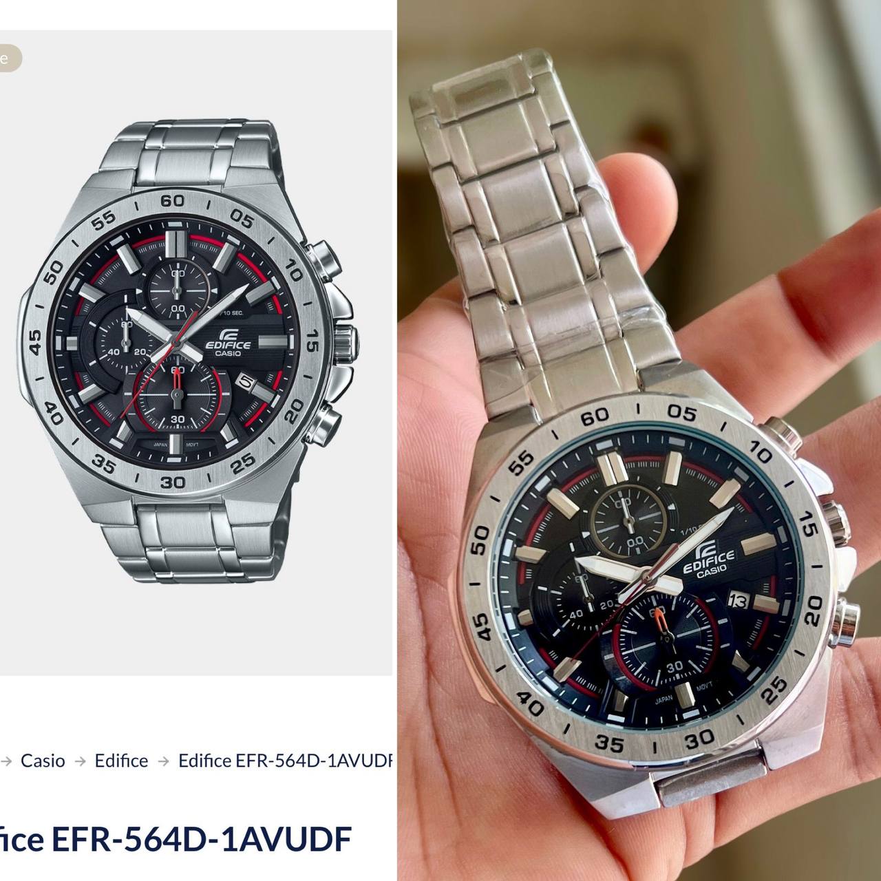 Edifice Casio EFR-564D-1 Watch Store India