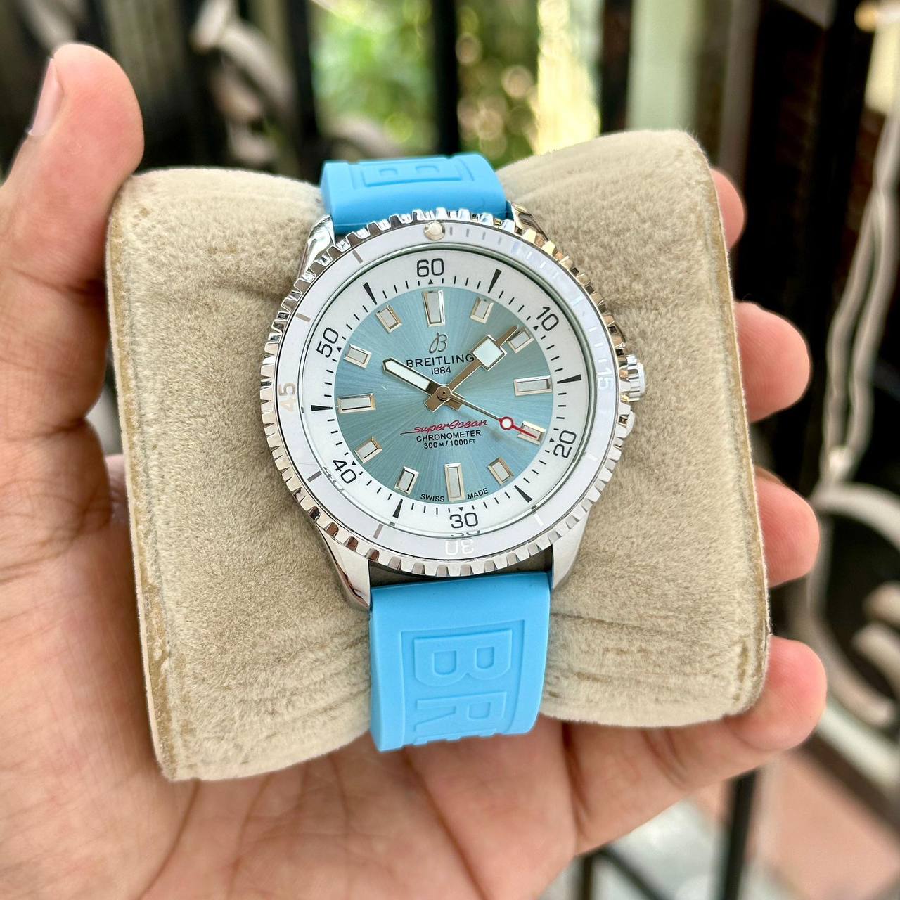 Bretiling Sporty Yet Superocean Watch Store India