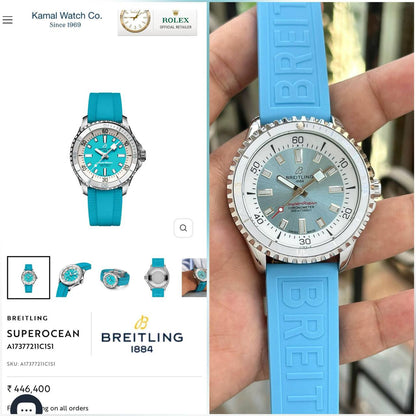 Bretiling Sporty Yet Superocean Watch Store India