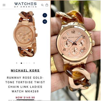 Michael Kors Women's Runway MK4269 Watch Store India