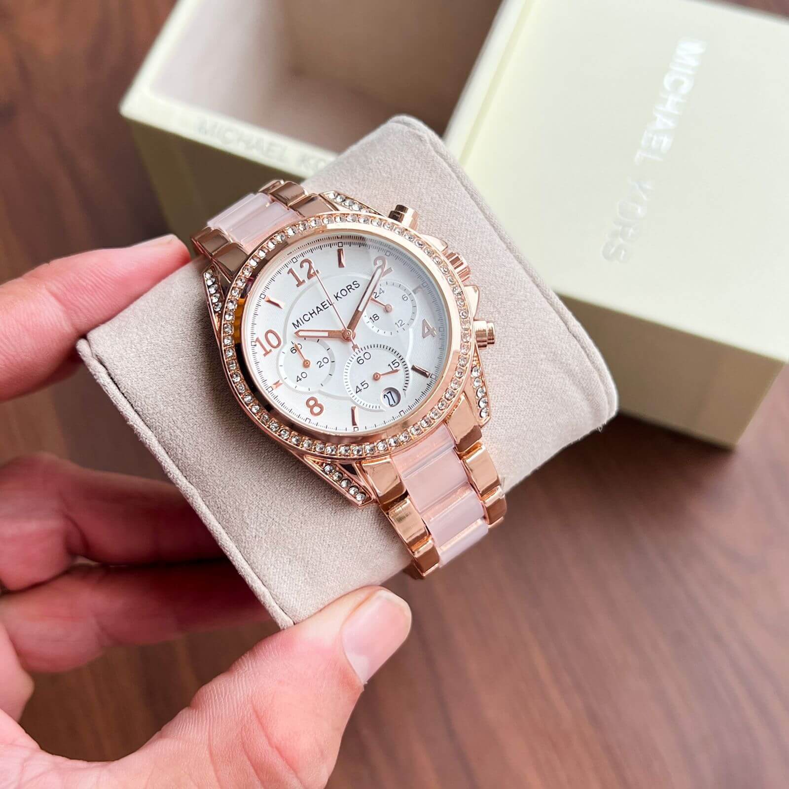 MICHAEL KORS MK Rose Gold Watch Store India