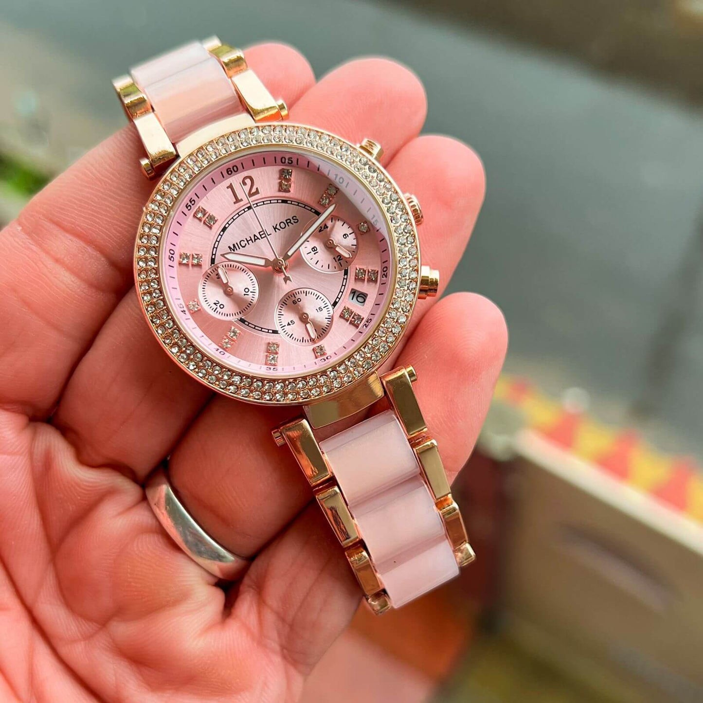 MICHAEL KORS MK Rose Gold Watch Store India