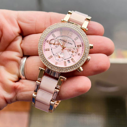 MICHAEL KORS MK Rose Gold Watch Store India