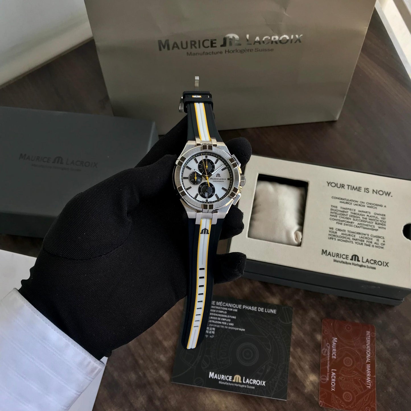 Maurice Lacroix Aikon Quartz Chronograph Watch Store India