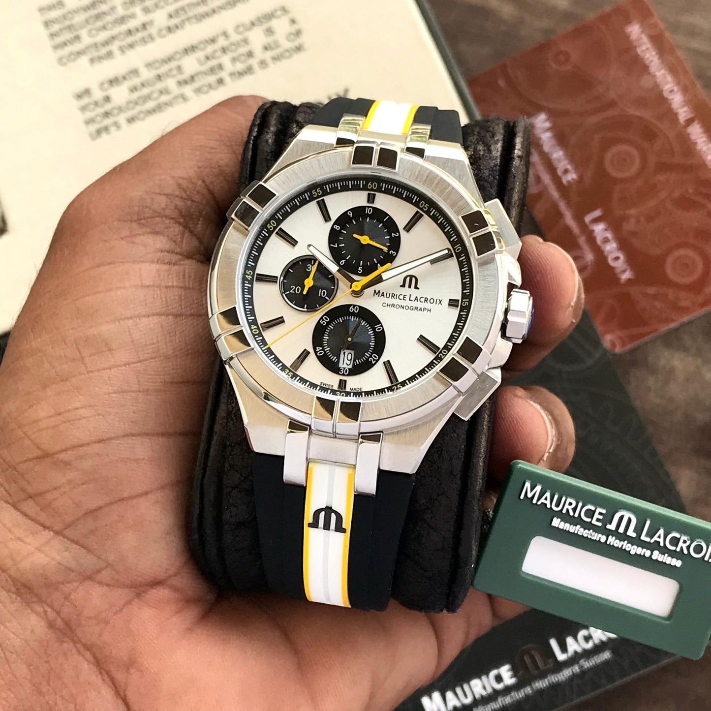 Maurice Lacroix Aikon Quartz Chronograph Watch Store India