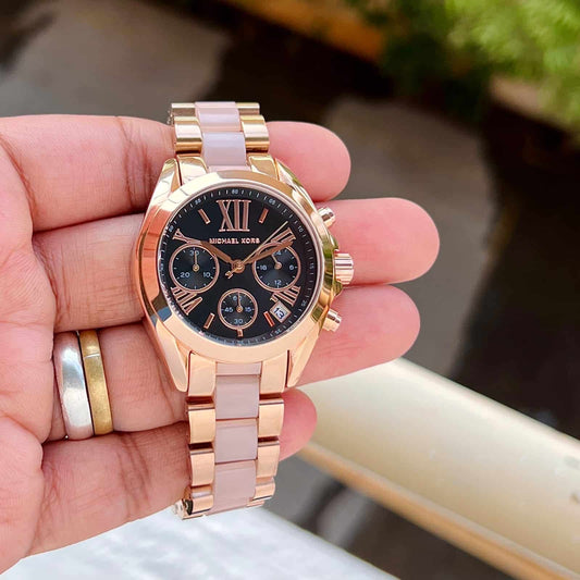 Michael Kors Bradshaw Rosegold Watch Store India