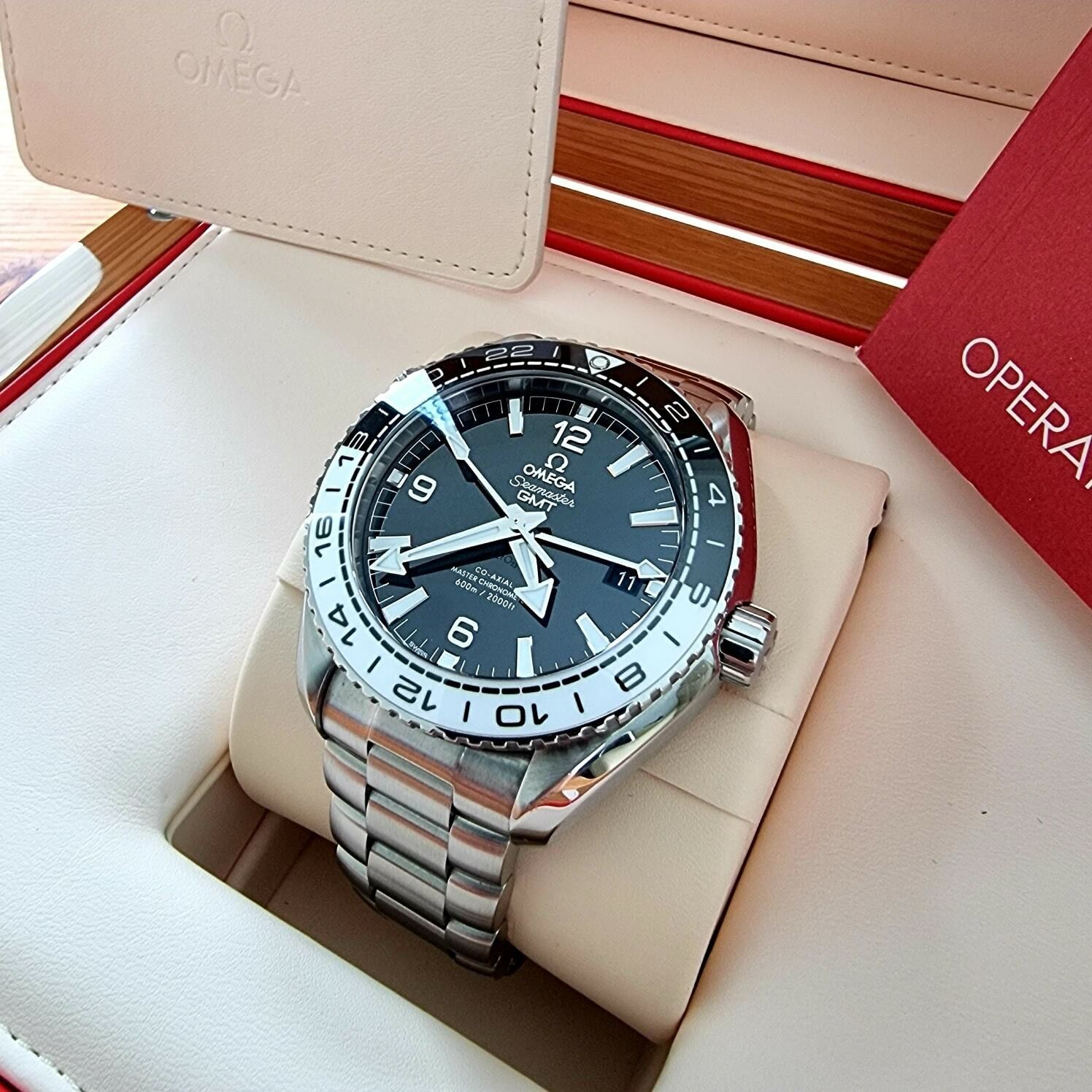 Omega Seamaster Planet Ocean GMT Watch Store India