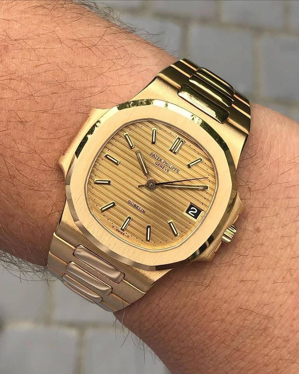 Patek Philippe Nautilus Gold Watch Store India