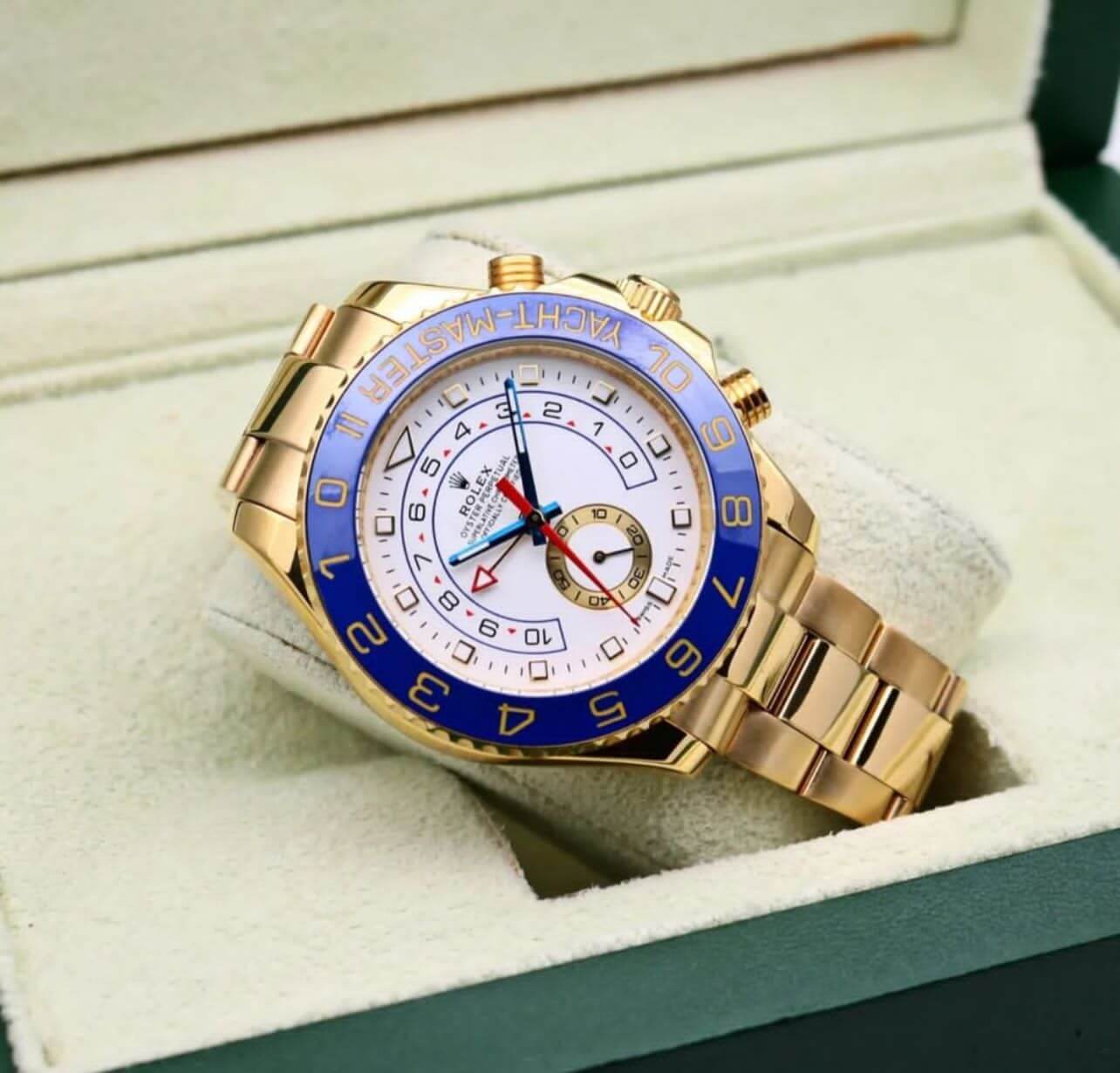 ROLEX YACHT MASTER Blue Dial Watch Store India